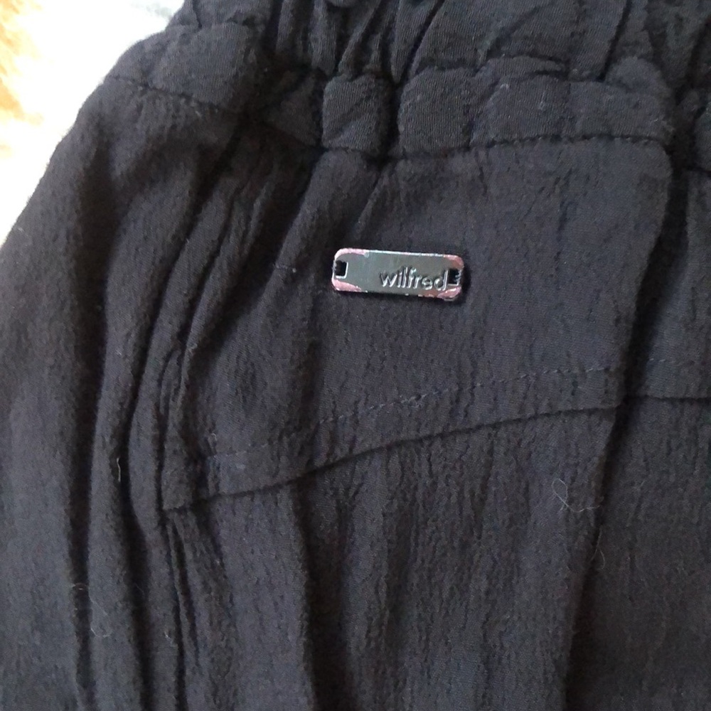 Wilfred Drawstring Crepe Pants - Picture 8 of 8